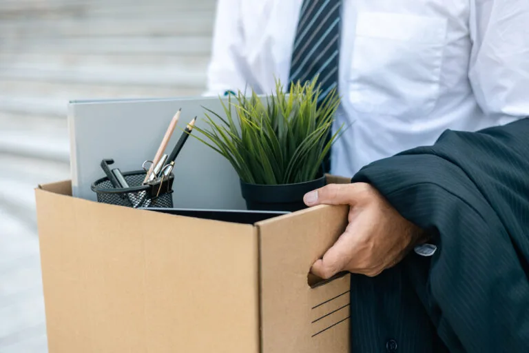 Businessman who was fired from his job